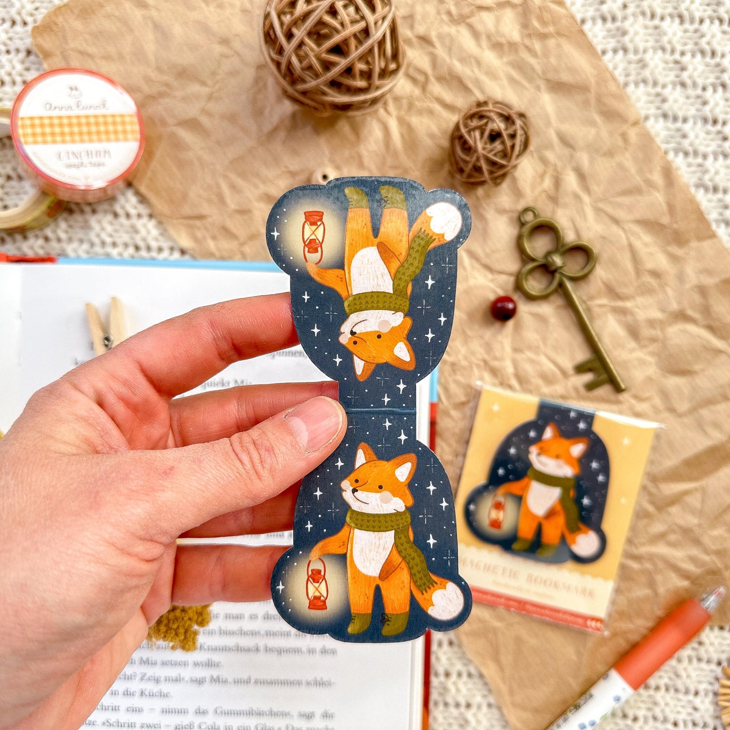 Magnetic Bookmark - Starry Night