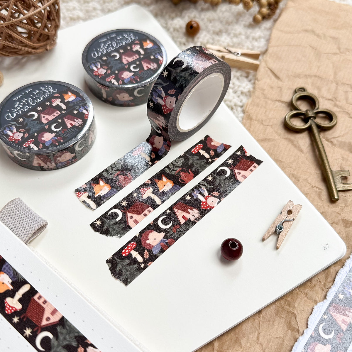 Washi Tape - Folklore Forest
