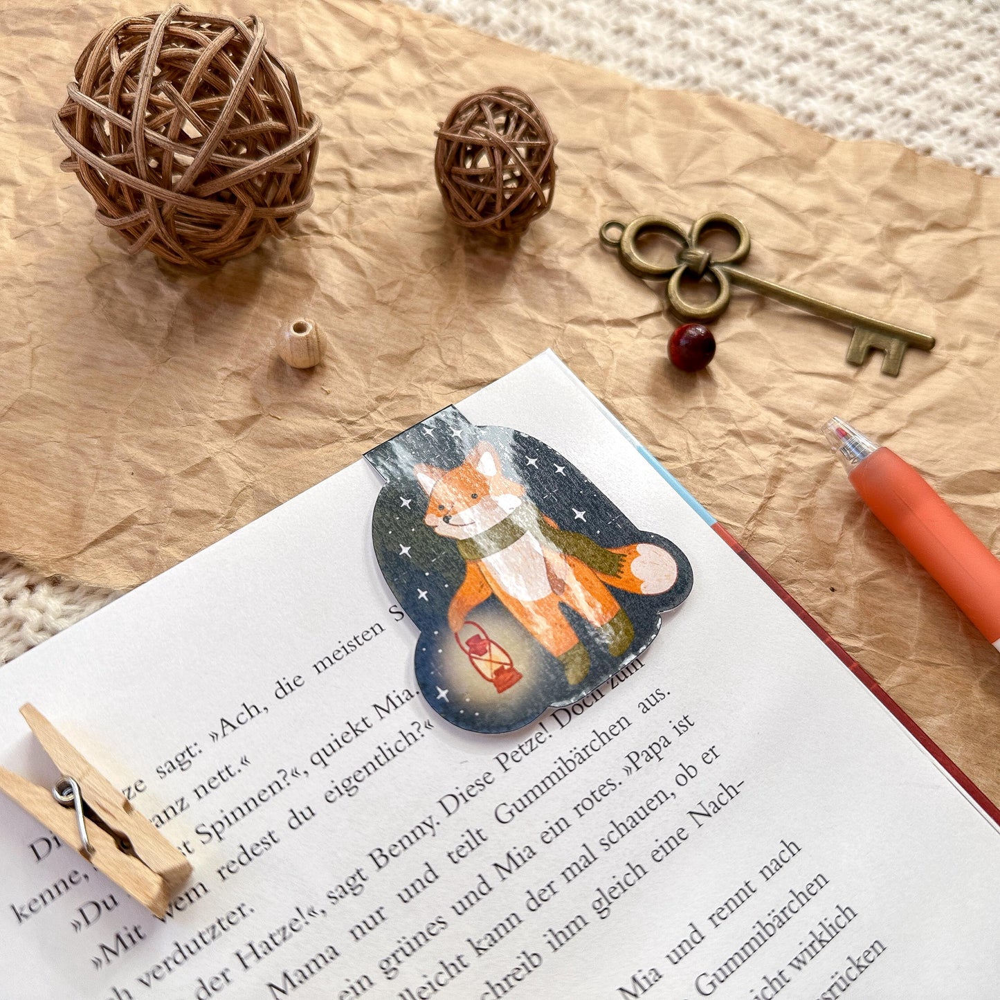Magnetic Bookmark - Starry Night