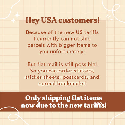 Fall Foragings Planner Sticker Sheet // matte paper stickers