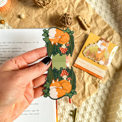 Fern Fox Magnetic Bookmark