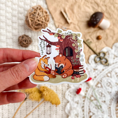 Vinyl Sticker - Enchanted Forest Book Club