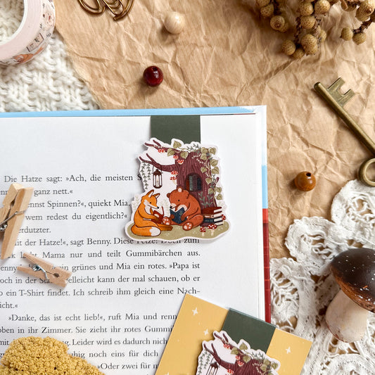 Magnetic Bookmark - Enchanted Forest Book Club