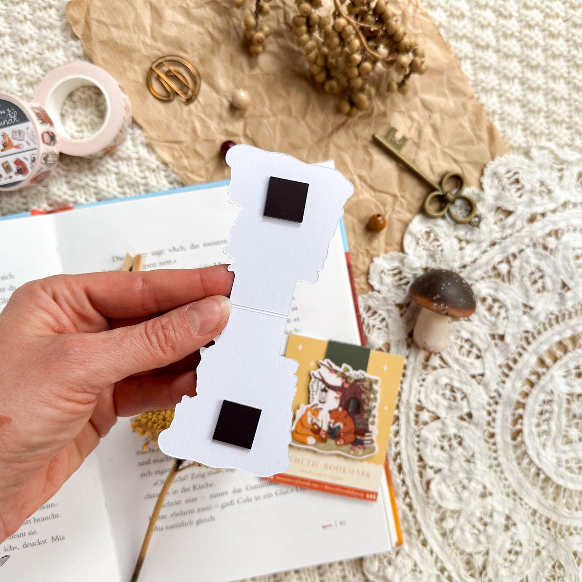 Magnetic Bookmark - Enchanted Forest Book Club
