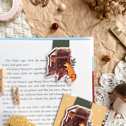 Magnetic Bookmark - Enchanted Forest Library