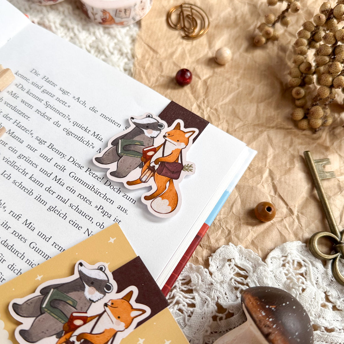 Magnetic Bookmark - Enchanted Forest Readers