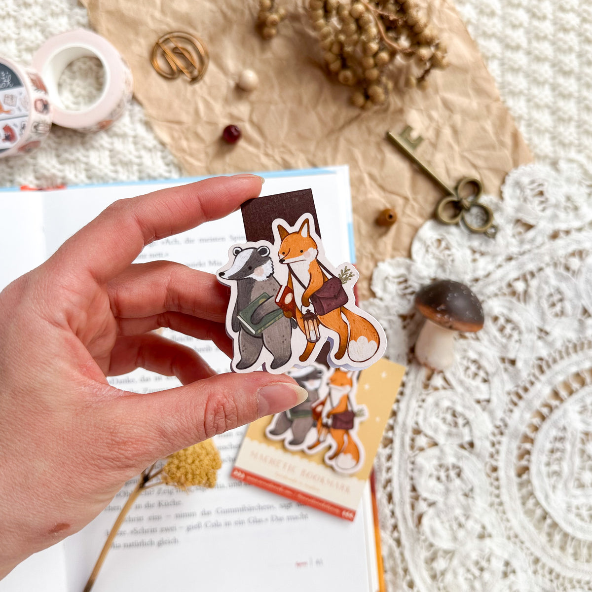 Magnetic Bookmark - Enchanted Forest Readers
