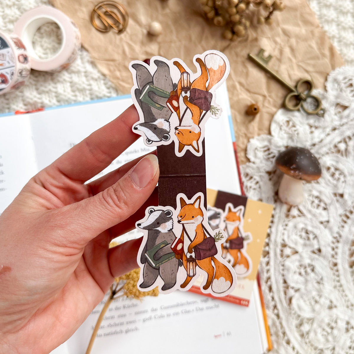 Magnetic Bookmark - Enchanted Forest Readers