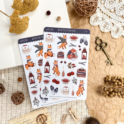 Sticker Sheet - Winter Comfort