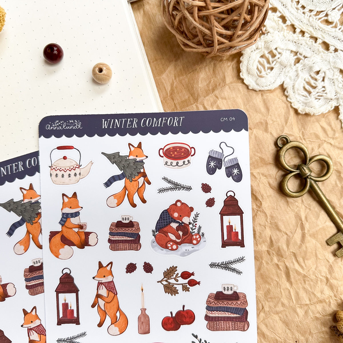 Sticker Sheet - Winter Comfort