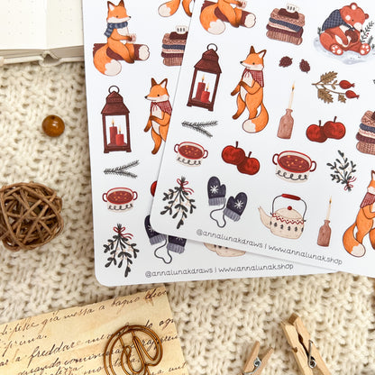 Sticker Sheet - Winter Comfort