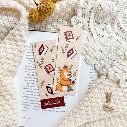 Bookmark - Reading Fox