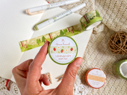 Strawberry Washi Tape
